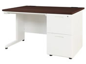 Netforce/�i�b�c �Б��� 2�i ��1200mm �z���C�g�~�_�[�N�u���E��/LKD-127-FWWHDBR