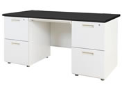 Netforce/�i�b�c ������ 2+2�i ��1400mm �z���C�g�~�u���b�N/LRD-147-WHBK22