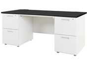 Netforce/�i�b�c ������ 2+2�i ��1600mm �z���C�g�~�u���b�N/LRD-167-WHBK22