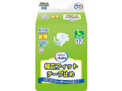 カミ商事/エルモアいちばん 幅広フィット テープ止め L 17枚