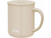 サーモス/真空断熱マグカップ 450mL 保温 保冷 フタ付き ステンレス ベージュ/JDG-452C BE