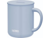サーモス/真空断熱マグカップ 450mL 保温 保冷 フタ付き ステンレス アッシュブルー/JDG-452C ASB