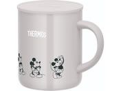 �T�[���X/�^��f�M�}�O�J�b�v 350mL �ۉ� �ۗ� �t�^�t�� �f�B�Y�j�[ �~�b�L�[ �X�e�����X �z���C�g�x�[�W��/JDG-351DS WBE