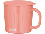 サーモス/真空断熱マグカップ 450mL 保温 保冷 フタ付き ステンレス コーラルピンク/JTA-450 CP