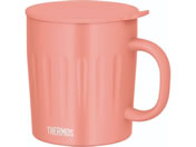 サーモス/真空断熱マグカップ 550mL 保温 保冷 フタ付き ステンレス コーラルピンク/JTA-550 CP