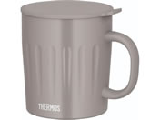 サーモス/真空断熱マグカップ 550mL 保温 保冷 フタ付き ステンレス グレージュ/JTA-550 GG