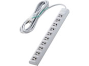 エレコム/電源タップ 3ピン 10個口 3m ライトグレー/T-H31030NM