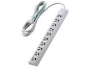 エレコム/雷ガードタップ 3ピン10個口 3m/T-Y133NDA