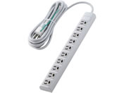 エレコム/雷ガードタップ 3ピン10個口 5m/T-Y135NDA