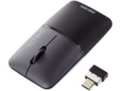 �T�����T�v���C/�É����C�����X�u���[LED�}�E�X SLIMO �[�d�� Type-C �u���b�N/MA-WCBS310BK