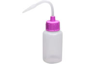 安元化成/カラーキャップ付洗浄瓶(細口)細口 洗瓶 23-5021-0010 レッドバイオレット 100ML(12ホンイリ)