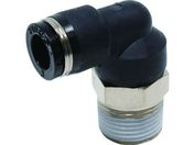PISCO/チューブフィッティング エルボ 適合外径8mm 接続口径R3/8 PL8-03