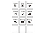 �T���R�[�}�[�N�H�� �R�E�C���X �X�C�b�`�X�e�b�J�[ 12���t�� 8-340-01