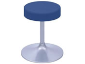 高田ベッド/A型クランケチェアー φ360mm H400 メディブルー/TB-1562-01