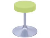 高田ベッド/A型クランケチェアー φ360mm H400 ライムグリーン/TB-1562-01