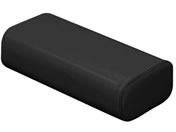 高田ベッド/かどまるマクラ 診察枕 23-5276-0003 ビニルレザー黒 高田ベッド製作所 TB-77C-66(H9CM)