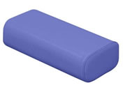 高田ベッド/かどまるマクラ 診察枕 23-5276-0006 ビニルレザーライトブルー 高田ベッド製作所 TB-77C-66(H9CM)