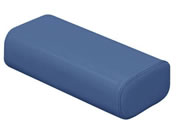 高田ベッド/かどまるマクラ 診察枕 23-5276-0016 ビニルレザーメディブルー 高田ベッド製作所 TB-77C-66(H9CM)