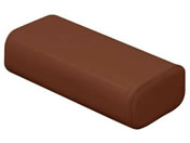 高田ベッド/かどまるマクラ 診察枕 23-5276-0017 ビニルレザーライトブラウン 高田ベッド製作所 TB-77C-66(H9CM)