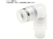 PISCO/チューブフィッティング エルボ PPタイプチューブ8ネジR1/8 PPL8-01