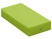 高田ベッド/カラー診察用額マクラ(小)診察枕 20-3781-0011 ビニルレザー抹茶 高田ベッド製作所 TB-77C-11