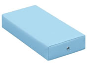 高田ベッド/カラー診察用額マクラ(小)診察枕 20-3781-0012 ビニルレザースカイブルー 高田ベッド製作所 TB-77C-11