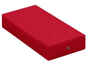 高田ベッド/カラー診察用額マクラ(小)診察枕 20-3781-0014 ビニルレザーレッド 高田ベッド製作所 TB-77C-11