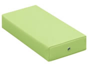 高田ベッド/カラー診察用額マクラ(小)診察枕 20-3781-0018 ビニルレザーライムグリーン 高田ベッド製作所 TB-77C-11