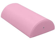 高田ベッド/カラー診察用半円マクラ 特大 ピンク/TB-77C-04