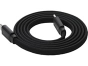 �G���R��/USB-C�P�[�u�� PD60W 1m �܂Ƃ܂�}�O�l�b�g�P�[�u�� �t���b�g ��/MPA-CCTMGF10BK