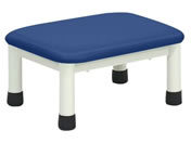 高田ベッド/足踏み台(ミニステップ)足置き台 23-2769-0016 ビニルレザーメディブルー TB-276(40X30X20CM)