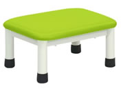 高田ベッド/足踏み台(ミニステップ)足置き台 23-2769-0111 ビニルレザー抹茶 高田ベッド製作所 TB-276(40X30X30CM)