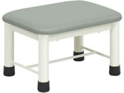 高田ベッド/足踏み台(ミニステップ)足置き台 23-2769-0209 ビニルレザーグレー 高田ベッド製作所 TB-276(40X30X25CM)