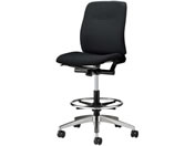 G)ライオン事務器/オフィスチェアー コストラ 肘なし ブラック/No.3720F