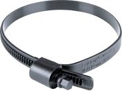 HCL/樹脂製ホースバンド Ezyclamp 締付径25.0〜125.0mm 対辺8.0mm ナイロン12 PWD-13-125-SC-PA12-BK