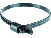 HCL/樹脂製ホースバンド Ezyclamp 締付径25.0〜150.0mm 対辺8.0mm ナイロン66 PWD-13-150-SC-PA66-BK