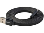 �����d��/�}�O�l�b�gUSB�t���b�g�P�[�u�� PD27W AtoC 1.5m �u���b�N/MCA-FAC1527(BK)