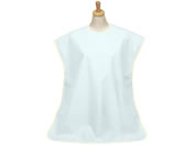 松本ナース産業/食事用エプロン(無地)23-2479-0003 グリーン 400-F