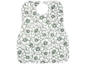 松本ナース産業/食事用エプロン 23-6296-0003 グリーン 400-02