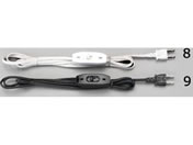 �G�X�R AC125V 7A ���ԃX�C�b�`(2m�R�[�h�t ��) EA940CB-9