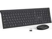 iclever/�L�[�{�[�h&�}�E�X�Z�b�g �u���b�N/IC-BK23Combo-BK