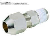 Fujikin/黄銅製リングジョイント ハーフユニオンRH-6MM×R1/8 RH-6A-R