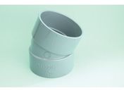 トーエー/VU継手 22°1/2エルボ 100 VU22.5L100