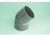トーエー/VU継手 45°片受エルボ 50 VU45KL50