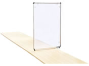 �s�񃉃C�g���^��/�򖗃K�[�h �V���o�[ 3�� ��450mm/3FL-CLAMP-S45