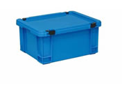 ��艻�H/�|���R���e�i�[(���b�N�W�t)10-3260-0601 �u���[ PT-28(490X390X240)