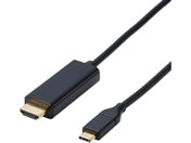 エレコム/USB-C HDMI 変換ケーブル 3m ブラック/CAC-CHDMI30BK3