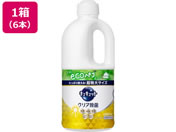 KAO/キュキュット クリア除菌 レモンの香り つめかえ用 1250mL 6個