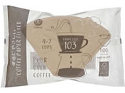 HARIO/���ɂ₳�����R�[�q�[�y�[�p�[�t�B���^�[ 4-7�t�p 100��