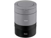 LIV PLUS/�ۉ��ٓ��� 2�i �ی^ ��e�� 850mL �u���b�N